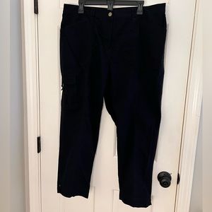 Ruby Rd black cargo pants size 16W